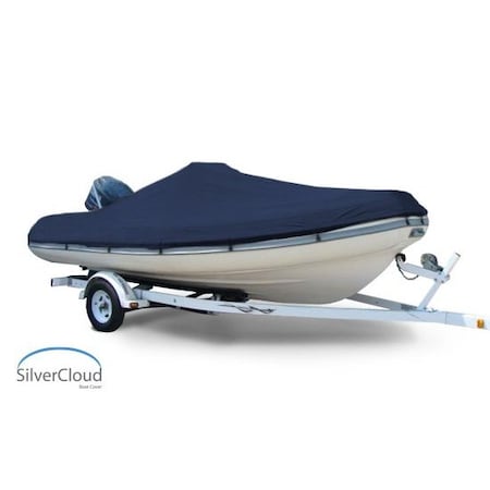 Eevelle Boat Cover INFLATABLE Center Console, Outboard Fits 14ft 6in L up to 78in W Navy SCINFCC1478B-NVY